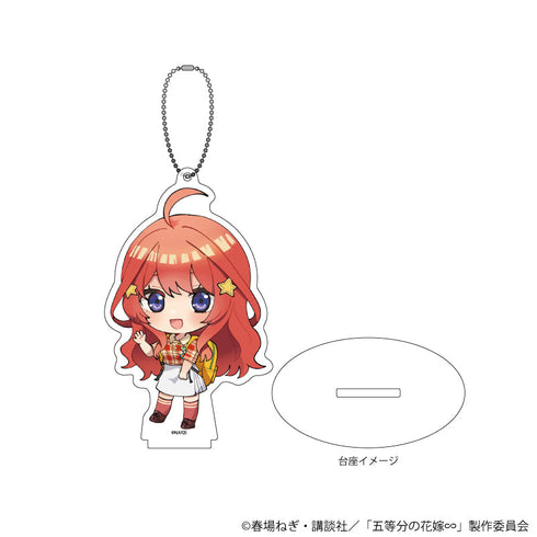 『五等分の花嫁∽』アクリルスタンドキーホルダー05/五月 アメリカンポップver.(ミニキャライラスト)